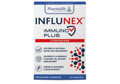 Influnex Immuno Plus integratore per le difese immunitarie 60 compresse