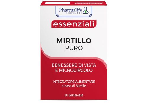 Essenziali Mirtillo Puro integratore per il benessere della vista e del microcircolo 60 compresse