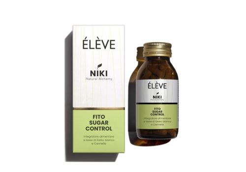Élève Niki Fito Sugar Control integratore che regola i livelli di zucchero nel sangue 90 capsule