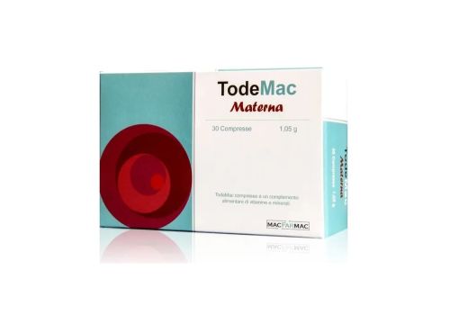 Todemac Materna integratore per il supporto nutrizionale in gravidanza 30 compresse