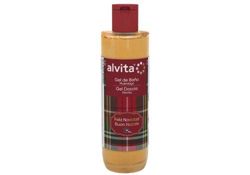 Alvita buon natale gel doccia vischio 250ml