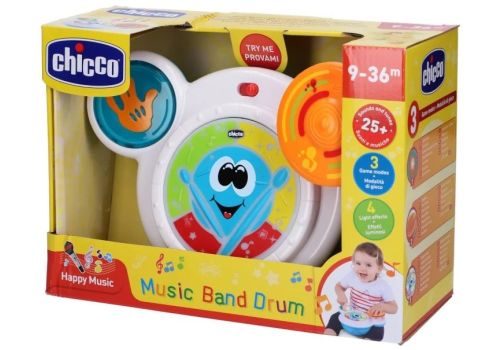 Chicco Music Band Drum gioco per bambini 9-36m 1 pezzo