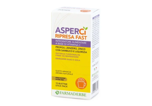 Asper Ci Ripresa Fast integratore per il sistema immunitario 10 bustine