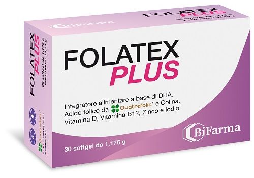 Folatex Plus integratore per la donna in gravidanza e allattamento 30 softgel