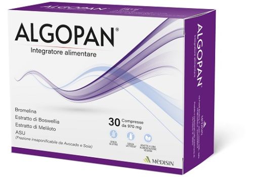 Algopan integratore per il benessere articolare e del microcircolo 30 compresse