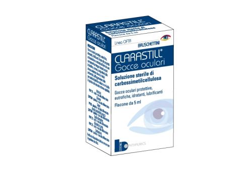 Clarastill gocce oculari protettive eutrofiche idratanti lubrificanti 5ml