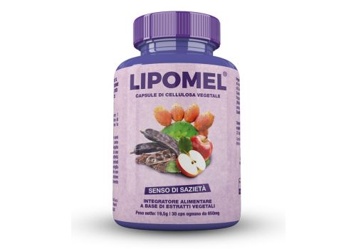 Lipomel senso di sazietà integratore per controllo del peso corporeo 30 capsule