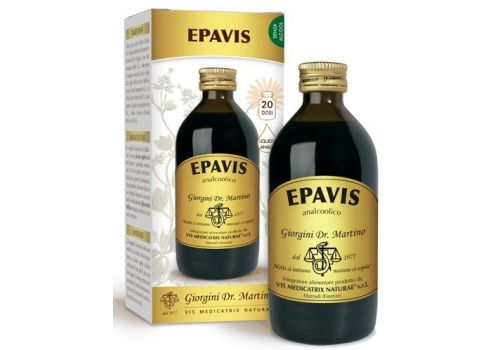 Epavis integratore per la funzionalità epatica e digestiva 200ml