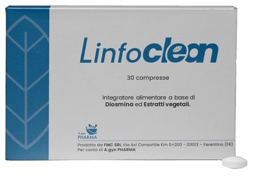 Linfoclean integratore per la funzionalità delle vie urinarie e del microcircolo 30 compresse
