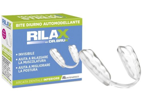 Dr. Brux rilax bite diurno trasparente 1 pezzo