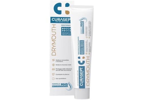 Curasept Drymouth dentifricio idratante e protettivo per bocca secca 75ml