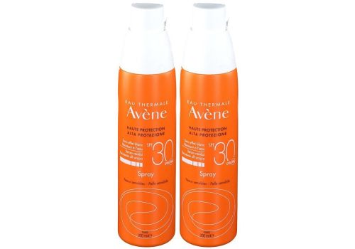 Avène spf 30 spray solare viso e corpo pelle sensibile bipack 2 x 200ml