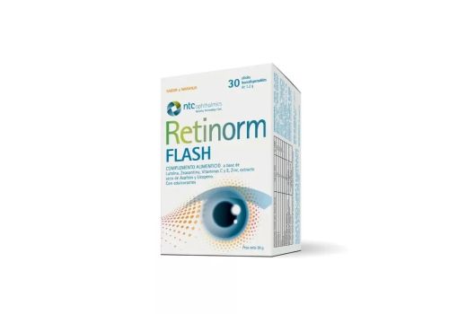 Retinorm Flash integratore per la salute visiva e antiossidante 30 stick pack orosolubili