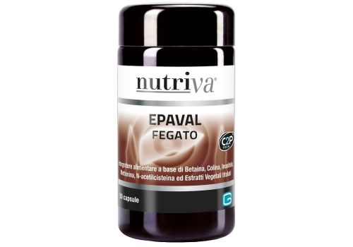 Nutriva Epaval Fegato integratore per la funzione epatica 50 capsule