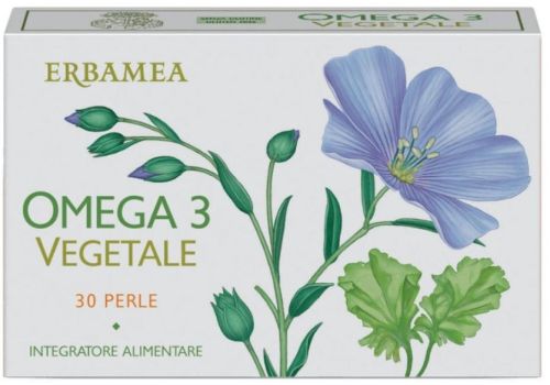 Omega 3 vegetale integratore per la funzione cardiaca e per la vista 30 capsule 
