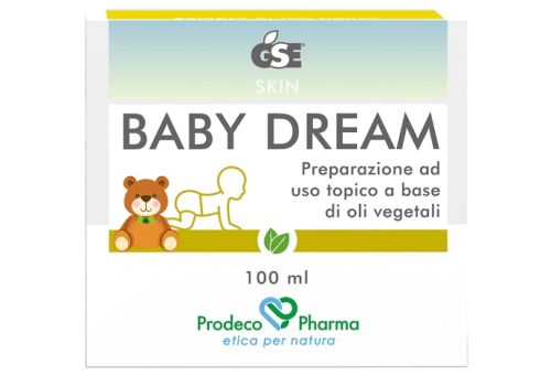 Gse skin baby dream crema idratante lenitiva per irritazioni e arrossamenti 100ml
