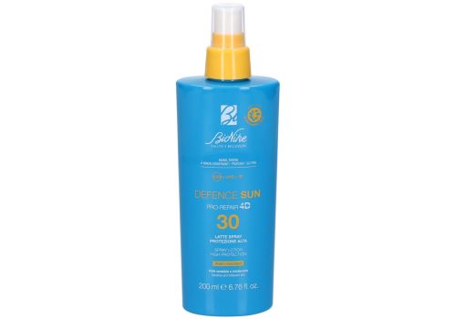 Bionike defence sun  pro repair 4d spf 30 latte spray protezione alta 200ml