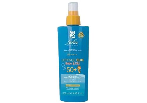 Bionike defence sun baby & kid  spf 50+ spray latte protezione molto alta 200ml