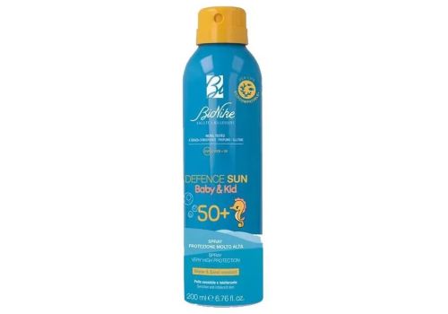 Bionike defence sun baby & kids spf 50+ spray solare per bambini 200ml