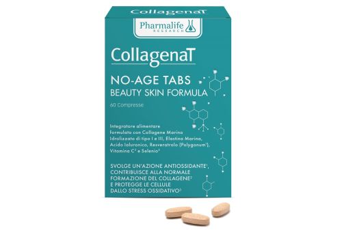 Collagenat No-Age Tabs Beauty Skin Formula integratore per la pelle 60 compresse
