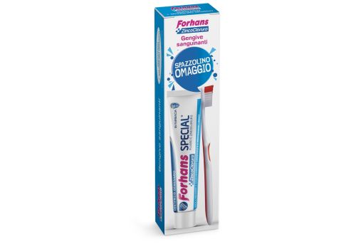 Forhans Special dentifricio per gengive sanguinanti 75ml + spazzolino omaggio