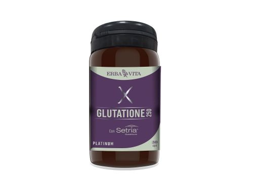 Glutatione 250 Platinum integratore ad azione antiossidante 30 capsule