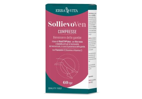 Sollievo Ven integratore per il benessere delle gambe 60 compresse
