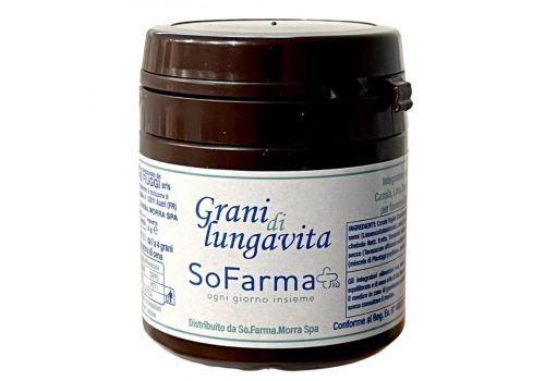 Sofarma+ grani di lungavita integratore per il transito intestinale 35 grammi