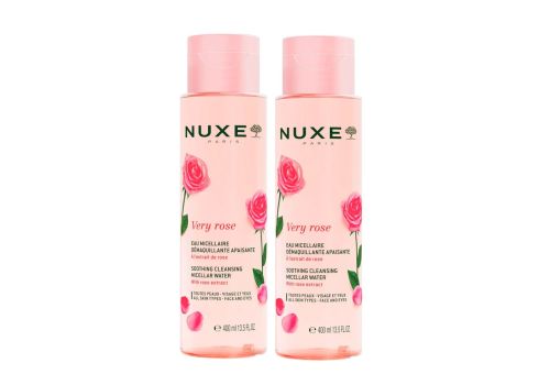 Nuxe Very Rose acqua micellare struccante lenitiva 2 x 400ml