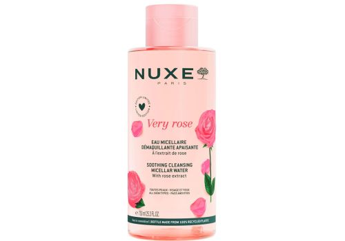 Nuxe Very Rose acqua micellare struccante viso occhi 750ml