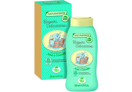 Naturaverde Bio Bagnetto Delicatissimo Avena e Camomilla 200ml