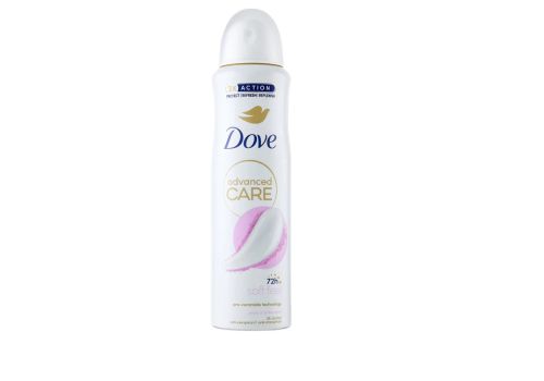 Dove advanced care soft feel peony & amber deodorante anti-traspirante spray 150ml