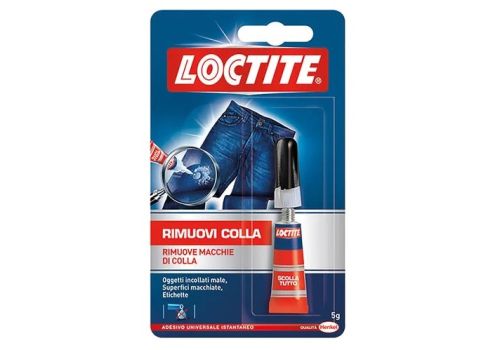 Loctite scollatutto rimuovi colla per tutte le superfici 5 grammi