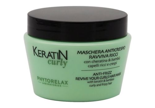 Phytorelax keratin curly maschera ravviva ricci anticrespo 250ml