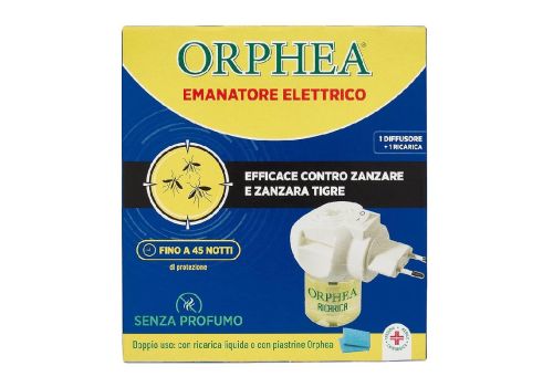 Orphea emanatore elettrico senza profumo 1 diffusore + 1 ricarica 30ml