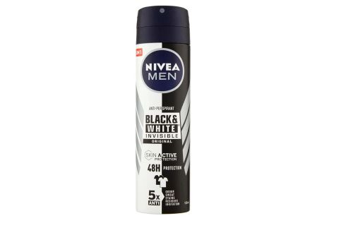 Nivea Men Black & White Invisible Original deodorante anti-traspirante spray 150ml