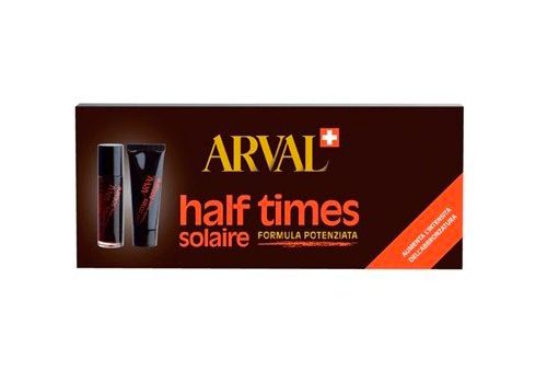 Arval Half Times accelera l'abbronzatura 5 x abbonzante rapido 10ml + 5 x fissante rapido 10ml