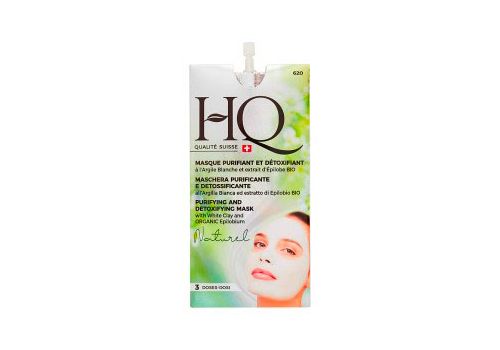 HQ  argilla bianca epilobio bio maschera purificante e detossificante 15ml