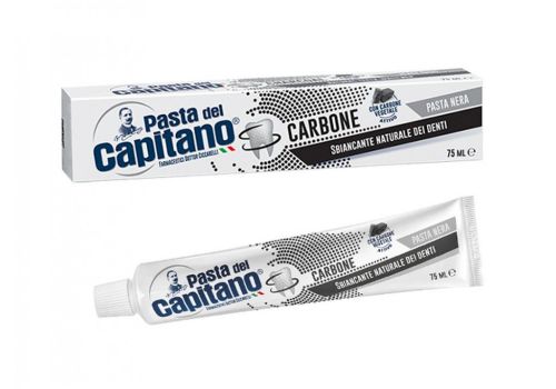 Pasta del capitano dentifricio al carbone sbiancante 100ml
