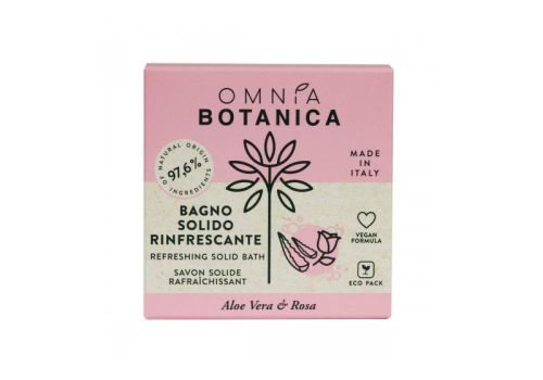 Omia Botanica bagno solido aloe e rosa 100 grammi