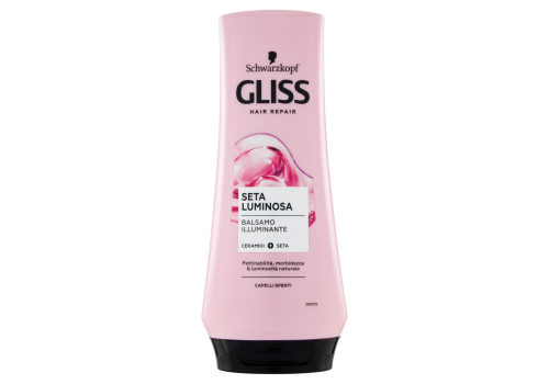 Gliss hair repair seta luminosa balsamo illuminante per capelli spenti 200ml