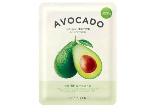 It s skin mask sheet avocado maschera viso nutriente 1 pezzo