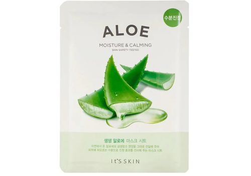 It s skin mask sheet aloe maschera viso lenitiva 1 pezzo