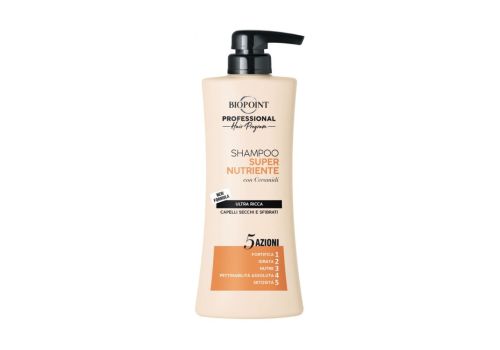 Biopoint shampoo supernutriente per capelli secchi e spenti 400ml
