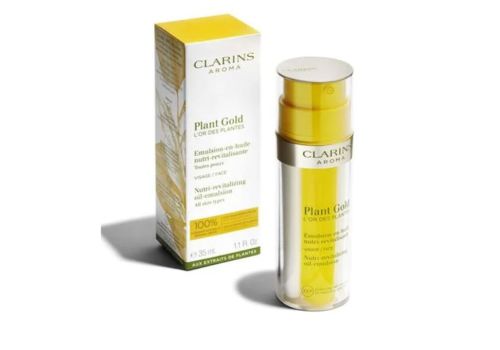 Clarins plant gold olio viso nutriente rivitalizzante 35ml