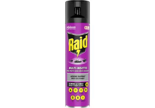Raid multi insetto insetticida spray 400ml