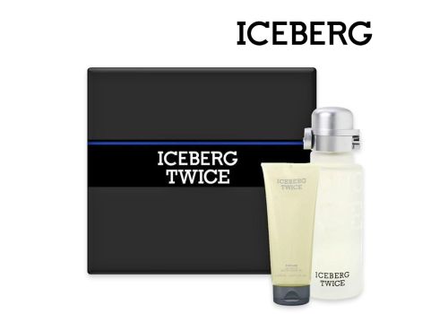 Iceberg twice cofanetto con eau de toilette uomo 125ml + shower gel 100ml