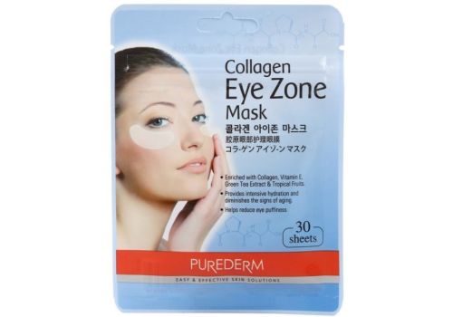 Purederm collagen eye zone mask maschera occhi al collagene 2 patch