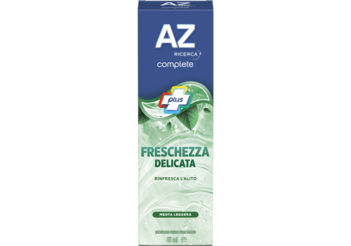 Az Complete dentifricio freschezza delicata con menta leggera 65ml