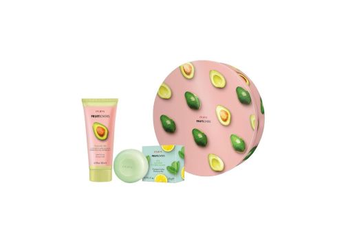 Pupa Fruit Lovers Cofanetto Avocado Bio con Latte Doccia 200ml + Shampoo Solido 60 grammi
